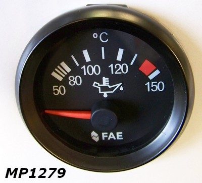 Jauge de température d'huile double affichage 40-140 Celsius 52mm 7 couleur  Température d'huile mètre pour voiture